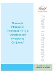 Norma de InformaciÃ³n Financiera NIF B-6 - IMEF