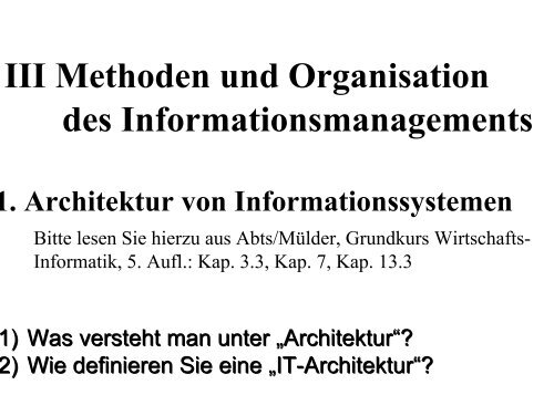 II Datenbanken und Datenmodellierung