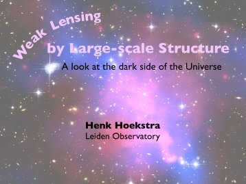 Weak lensing by large scale structure.pdf - Theoretical High-Energy ...