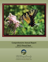 Annual Report - McHenry County Conservation District