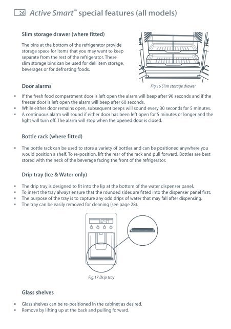 Installation instructions and User guide - Fisher & Paykel