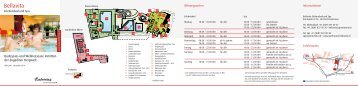 Flyer Öffnungszeiten und Preise (PDF 323KB) - Bellavita Pontresina