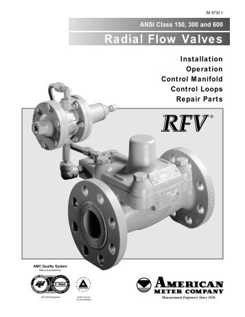 Radial Flow Valves - Gaines Measurement and Control