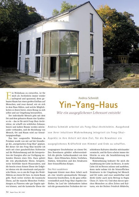 Yin-Yang-Haus - Hagia Chora Journal