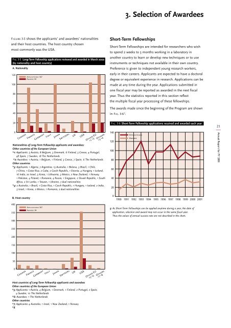 Annual Report Fiscal Year 2001/2002 - Human Frontier Science ...