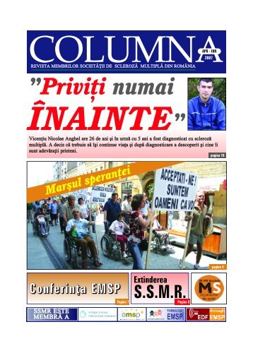 iunie 2007.qxd - Societatea de Scleroza Multipla din Romania