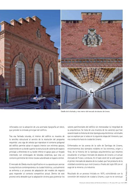 PH78revista_integro - IAPH. Instituto Andaluz del Patrimonio Historico