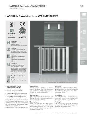 LASERLINE Architecture WÃ„RME-THEKE - Vogelundnoot.com