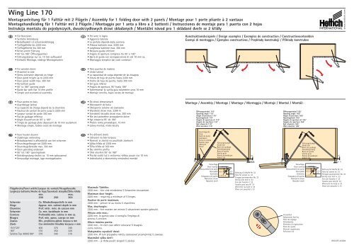 Wing Line 170 - Hettich