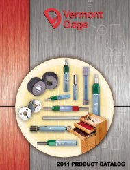 Standard Thread Gages - Inspec Inc