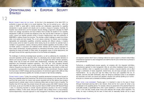 capability development plan - European Defence Agency - Europa