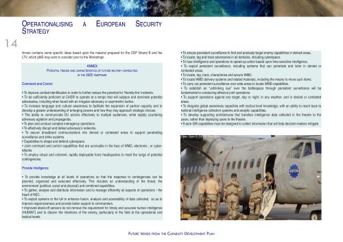 capability development plan - European Defence Agency - Europa