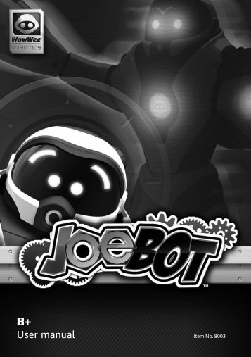 Joebot User manual - WowWee