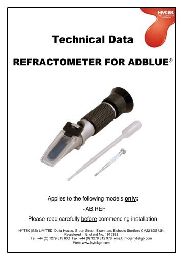 Technical Data - Hytek