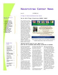 Haverstraw Center News - Village of Haverstraw