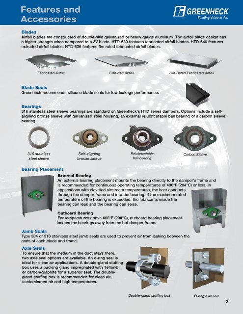 Tunnel Transit Dampers - Greenheck