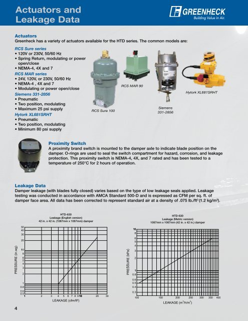 Tunnel Transit Dampers - Greenheck