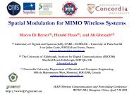 Spatial Modulation for MIMO Wireless Systems - IEEE WCNC 2013