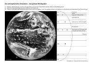 Arbeitsblatt (523 KB) - mit Lösungen - Das Klima der Erde