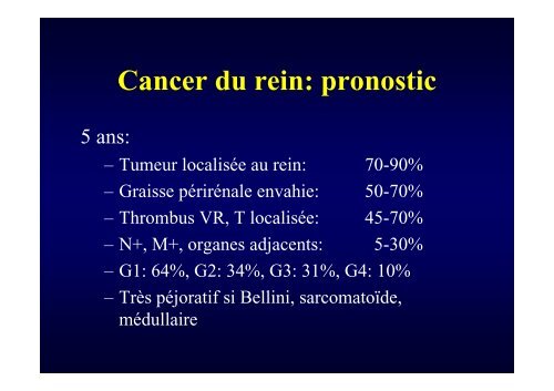 cancer du rein.pdf - Service d'Urologie CHU Henri Mondor