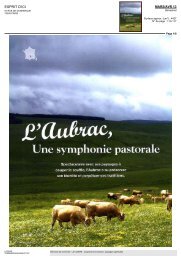 Revue de presse avril 2013 - LozÃ¨re