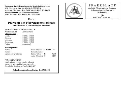 pfarrblatt