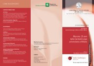 programma - Centro Cardiologico Monzino