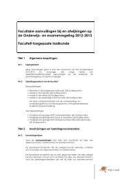 Faculteit Toegepaste Taalkunde 2012-2013 (pdf) - Hogeschool Gent