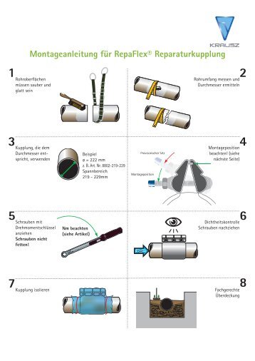 Montageanleitung RepaFlex - Friedrich Ebner GmbH