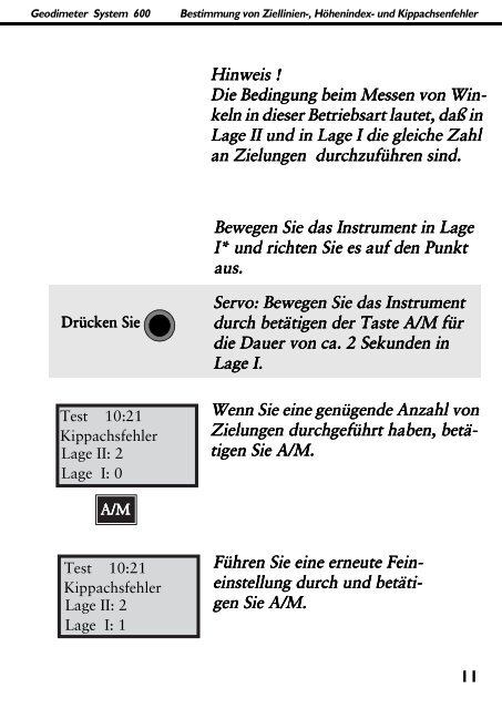 Kurzanleitung System 600