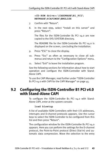 1 The AVM ISDN-Controller B1 PCI v4.0 - VoipAndGo