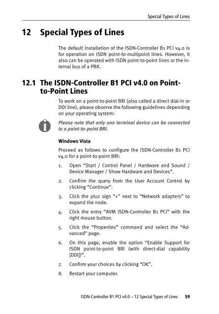 1 The AVM ISDN-Controller B1 PCI v4.0 - VoipAndGo