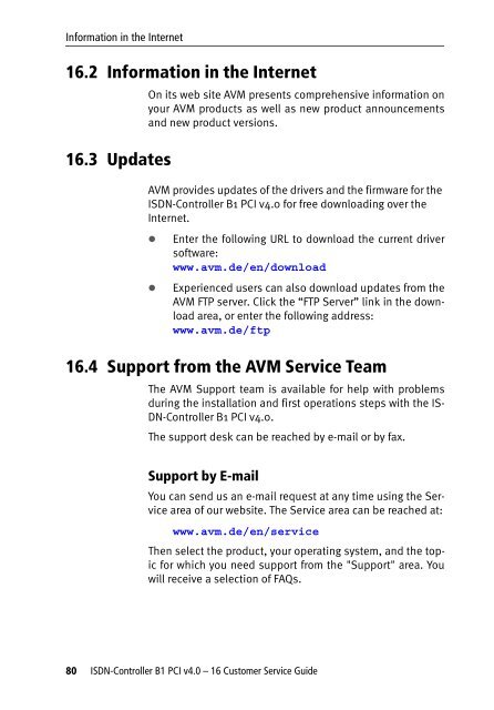 1 The AVM ISDN-Controller B1 PCI v4.0 - VoipAndGo