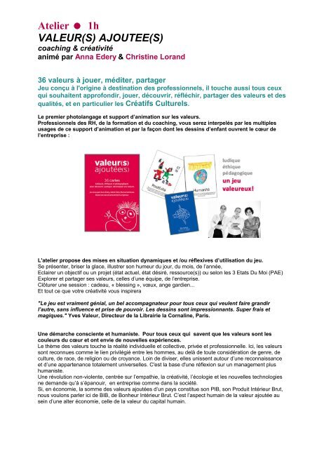 Présentation ateliers jeux (pdf) - Le Souffle d'Or