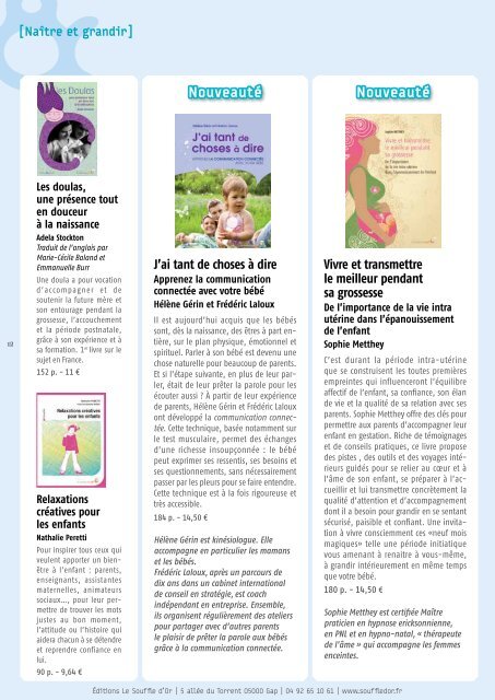 Catalogue Hiver 2012.pdf - Le Souffle d'Or