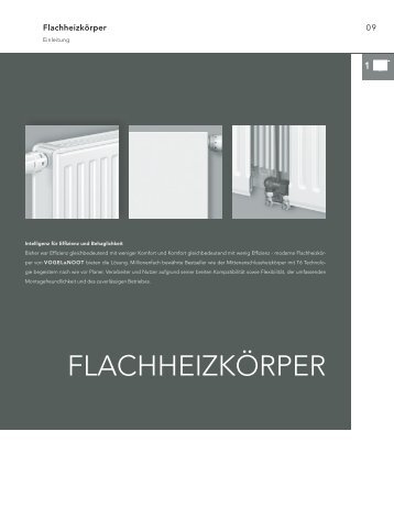 Technische Informationen Flachheizkörper [pdf ... - Vogelundnoot.com