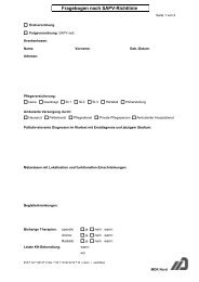 Fragebogen nach SAPV-Richtlinie - MDK Nord