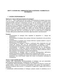 Dott.ssa Alessia Munaro: diritti e doveri dell'A.D.S. - Treviso ...