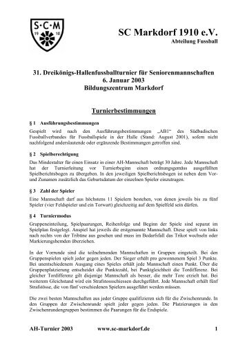 Turnierbestimmungen zum Ausdrucken im pdf-Format - SC Markdorf ...