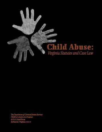 Child Abuse - Virginia Department of Criminal Justice Services