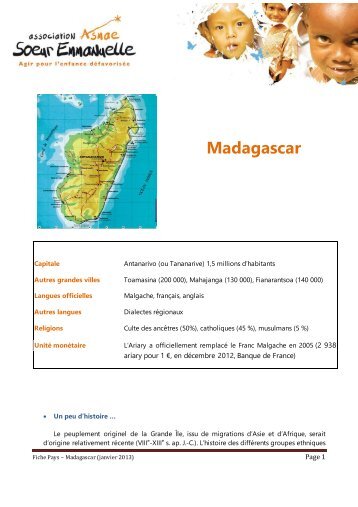 Madagascar - Asmae