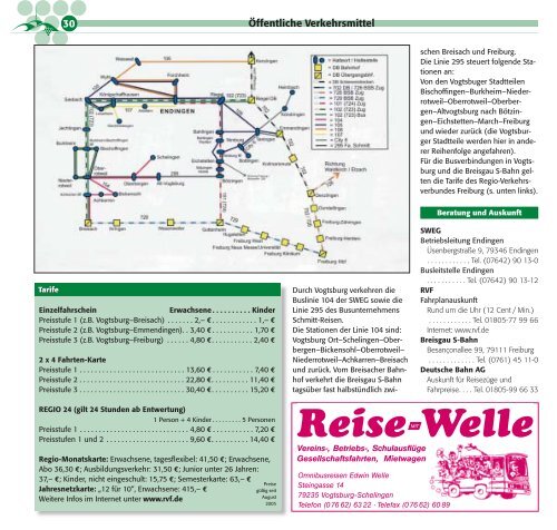 Werbung www.Gewerbeverein-Vogtsburg.de - Vogtsburg im ...