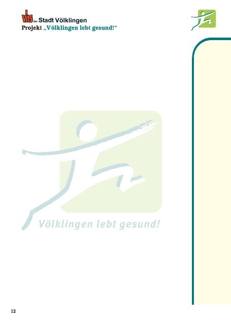 Projekt â€žVÃ¶lklingen lebt gesund!â€œ - Stadt VÃ¶lklingen