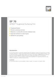 SPRINTÂ® Toughened Surfacing Film - Gurit