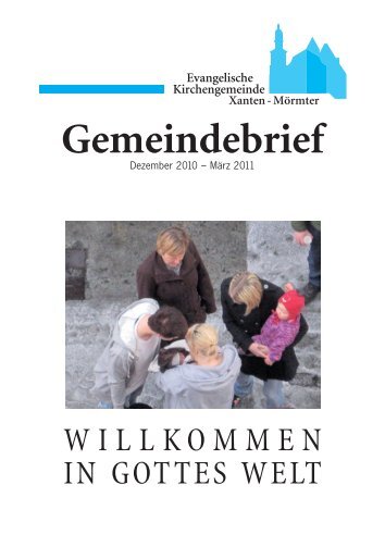 Gemeindebrief Dezember 2010 - März 2011 - Evangelische ...