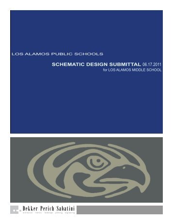 Schematic Design Book - Dekker / Perich / Sabatini