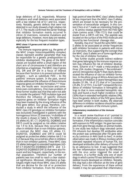 Haematologica 2000;85:supplement to no. 10 - Supplements ...