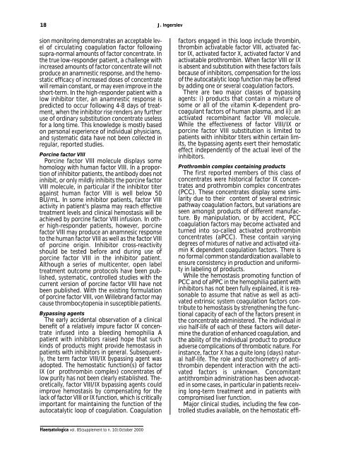 Haematologica 2000;85:supplement to no. 10 - Supplements ...