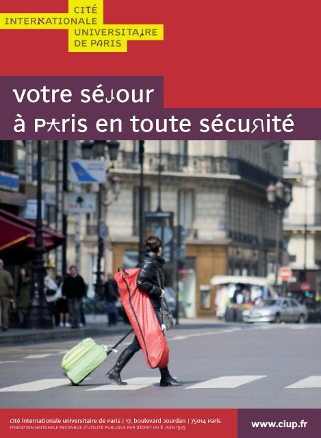 Votre sÃ©jour Ã  Paris en toute sÃ©curitÃ© - Sciences-Po International