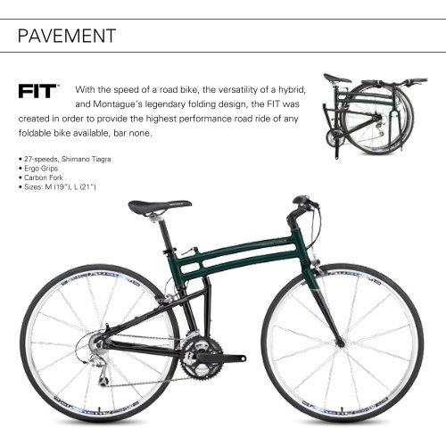 MONTAGUE® - Montague folding bikes